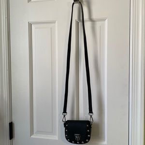 Urban Outfitters mini black studded purse
